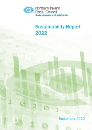Sustainability report 2022 front cover