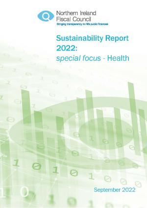 Sustainability report 2022 - special focus on Health front cover