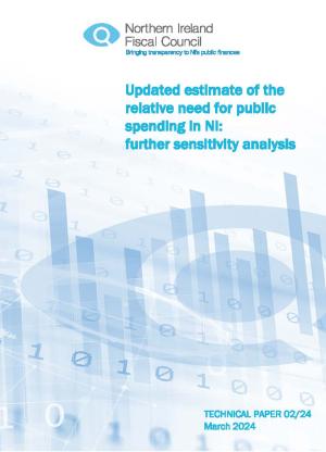 cover page for NIFC technical report - further sensitivity analysis