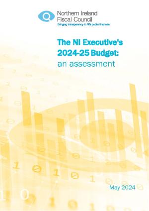 The NI Executive's 2024-25 Budget - cover page