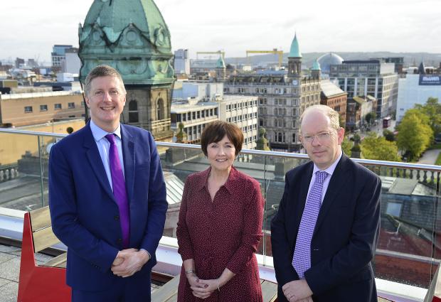 NI Fiscal Council members Sir Robert Chote, Maureen O'Reilly and Dr Esmond Birnie